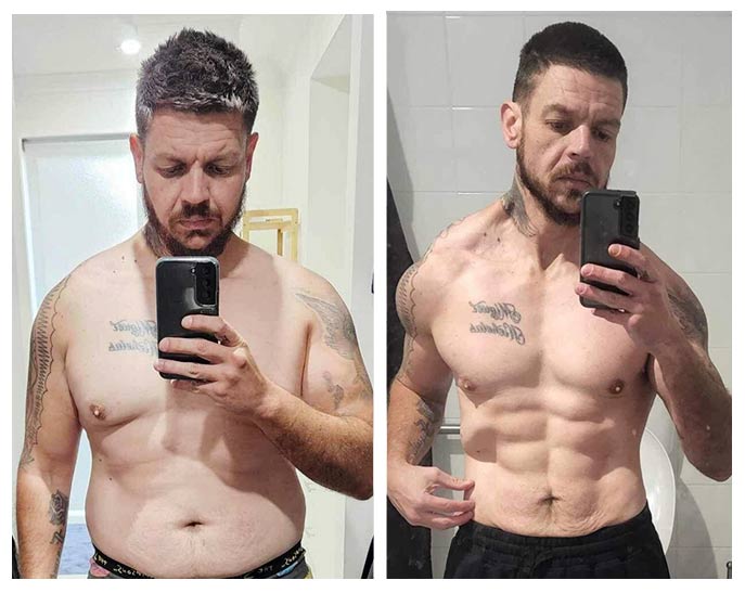 Man's Amazing 12-Week Body Transformation